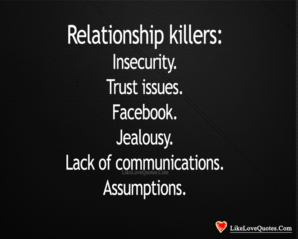 Lack Of Communication In A Relationship Quotes
 Relationship Killer Lack of munication
