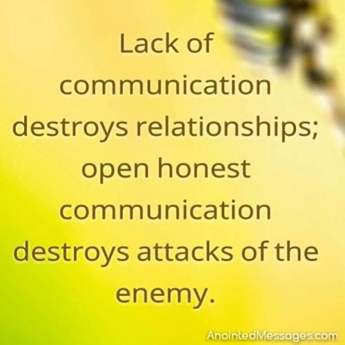 Lack Of Communication In A Relationship Quotes
 Pin by Anointed Messenger on Anointed Messages Daily Texts