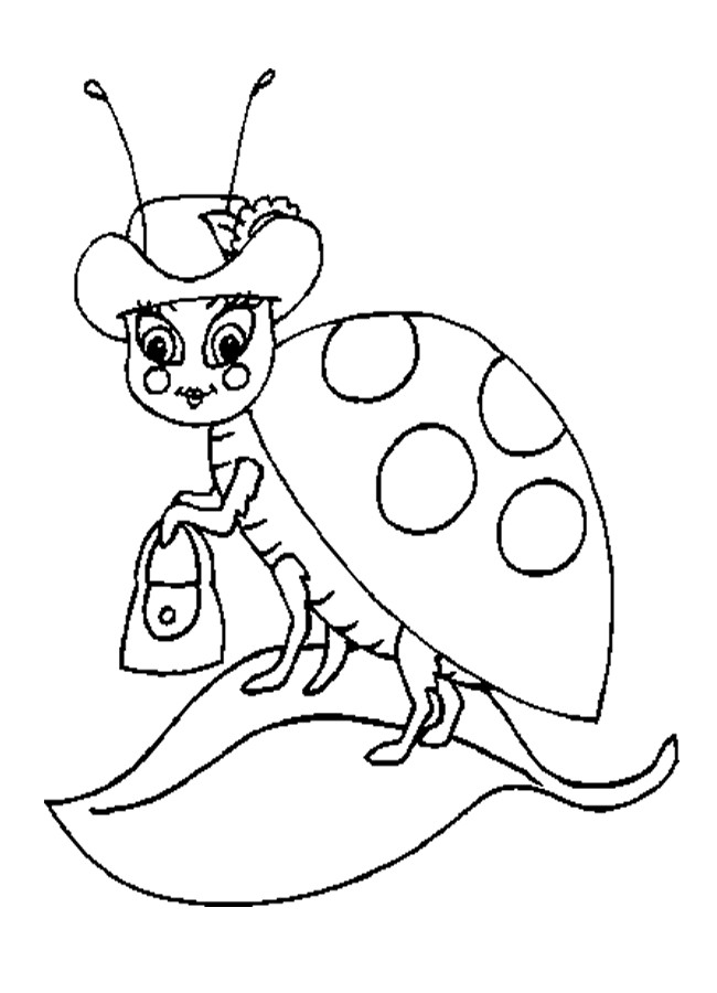 Ladybug Coloring Pages For Kids
 OODLES of DOODLES Ladybug Coloring Pages