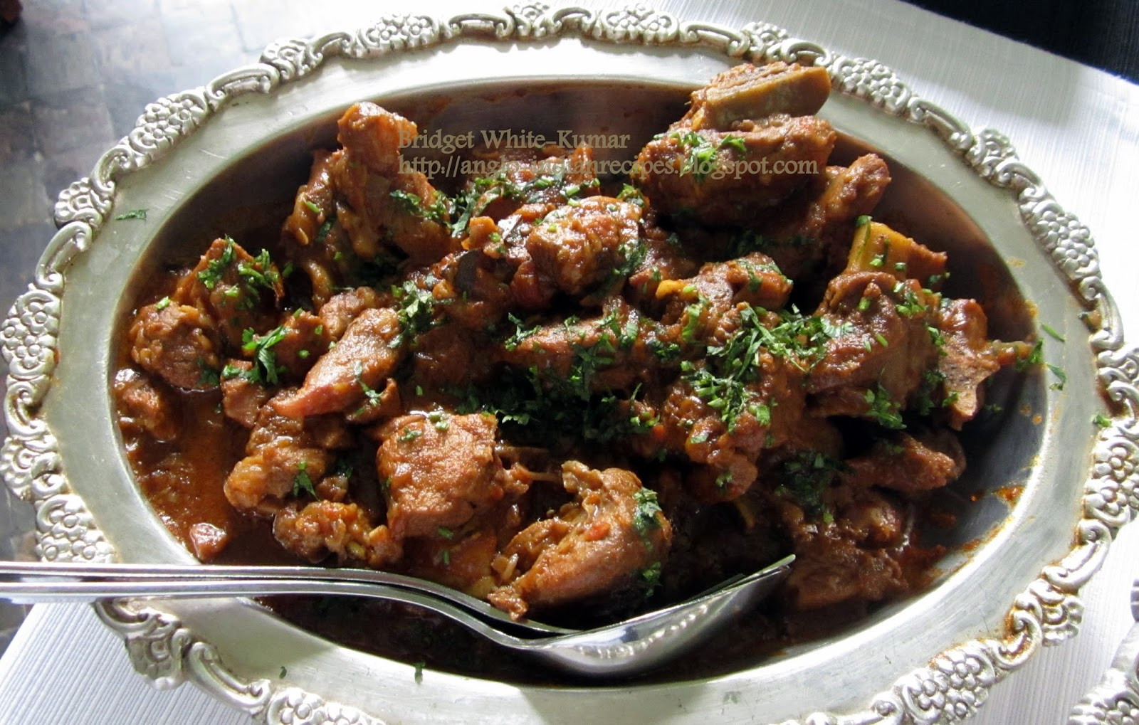 Lamb Indian Recipes
 ANGLO INDIAN RECIPES by Brid White MUTTON LAMB