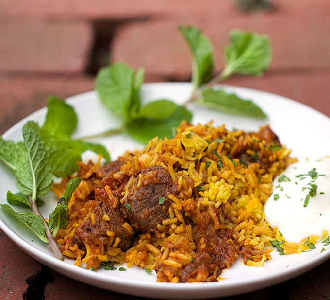 Lamb Indian Recipes
 INDIAN LAMB BIRYANI casserole of tender lamb curry and