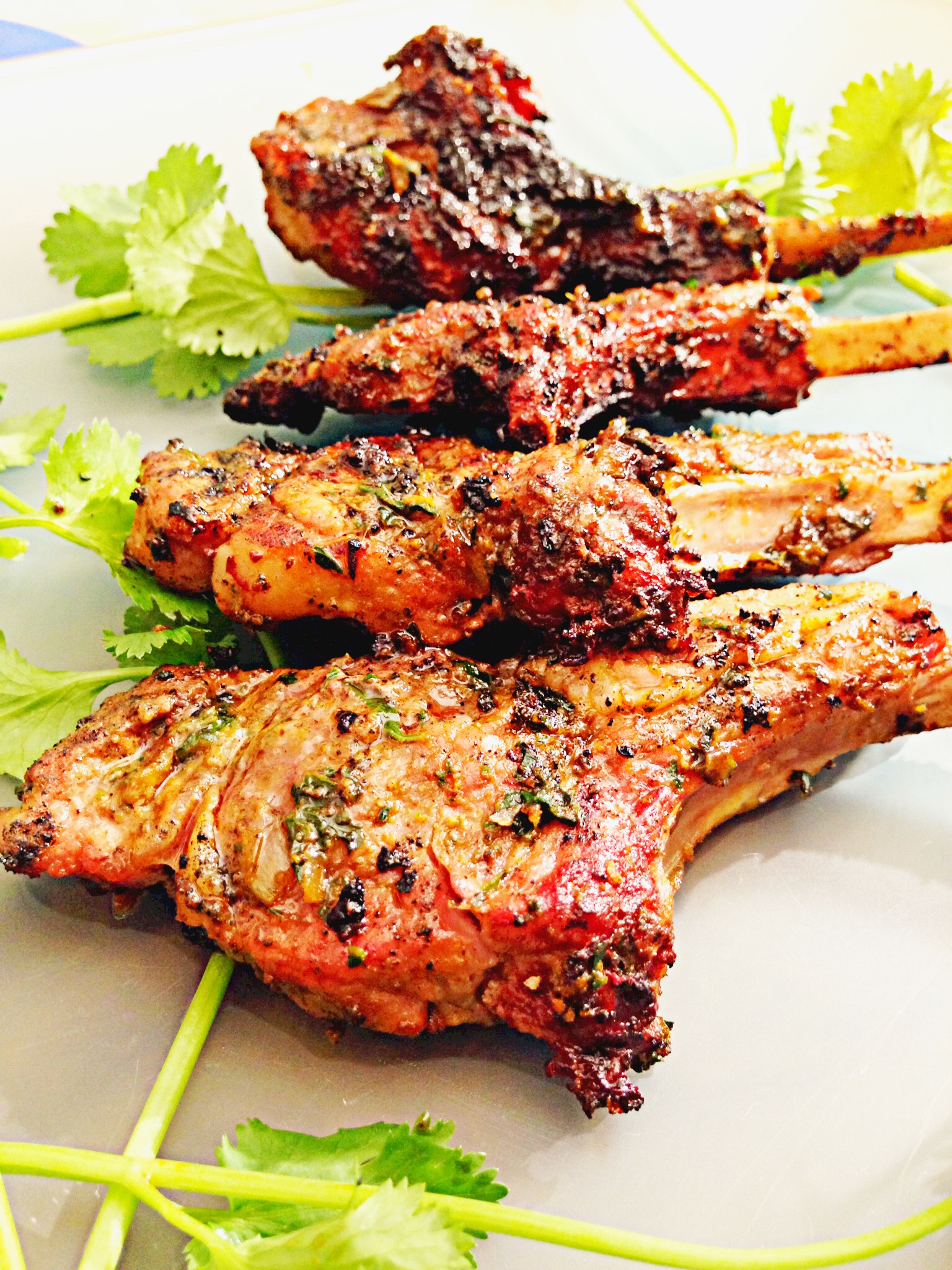 Lamb Indian Recipes
 Indian and Herb Spiced Grilled Lamb Chops