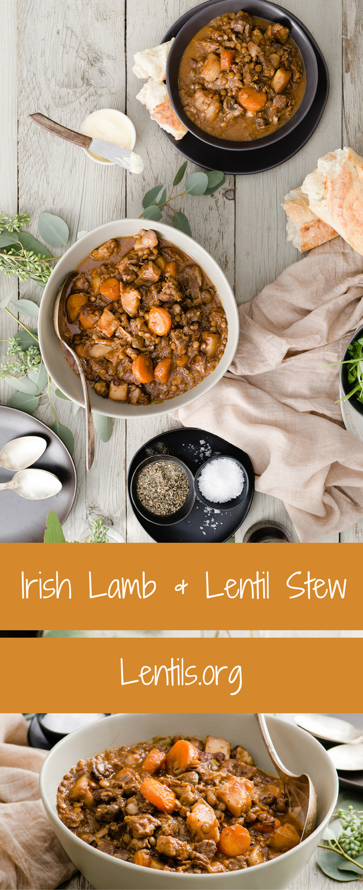 Lamb Lentil Stew
 Irish Lamb & Lentil Stew – Lentils
