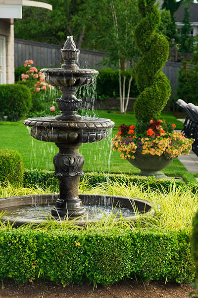 Landscape Water Fountains
 Formal Focus All About Garden Fountains