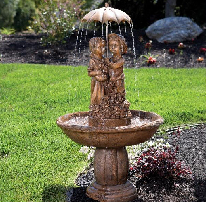 Landscape Water Fountains
 Gardens and Backyards Water Fountains Everything About