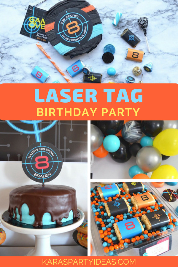 Laser Tag Birthday Party Ideas
 Kara s Party Ideas Laser Tag Birthday Party