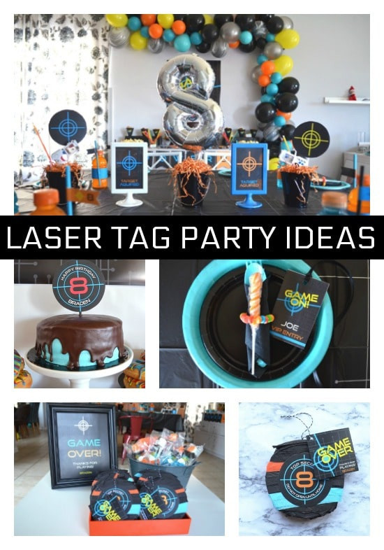 Laser Tag Birthday Party Ideas
 Fantastic Laser Tag Themed Birthday Party Pretty My