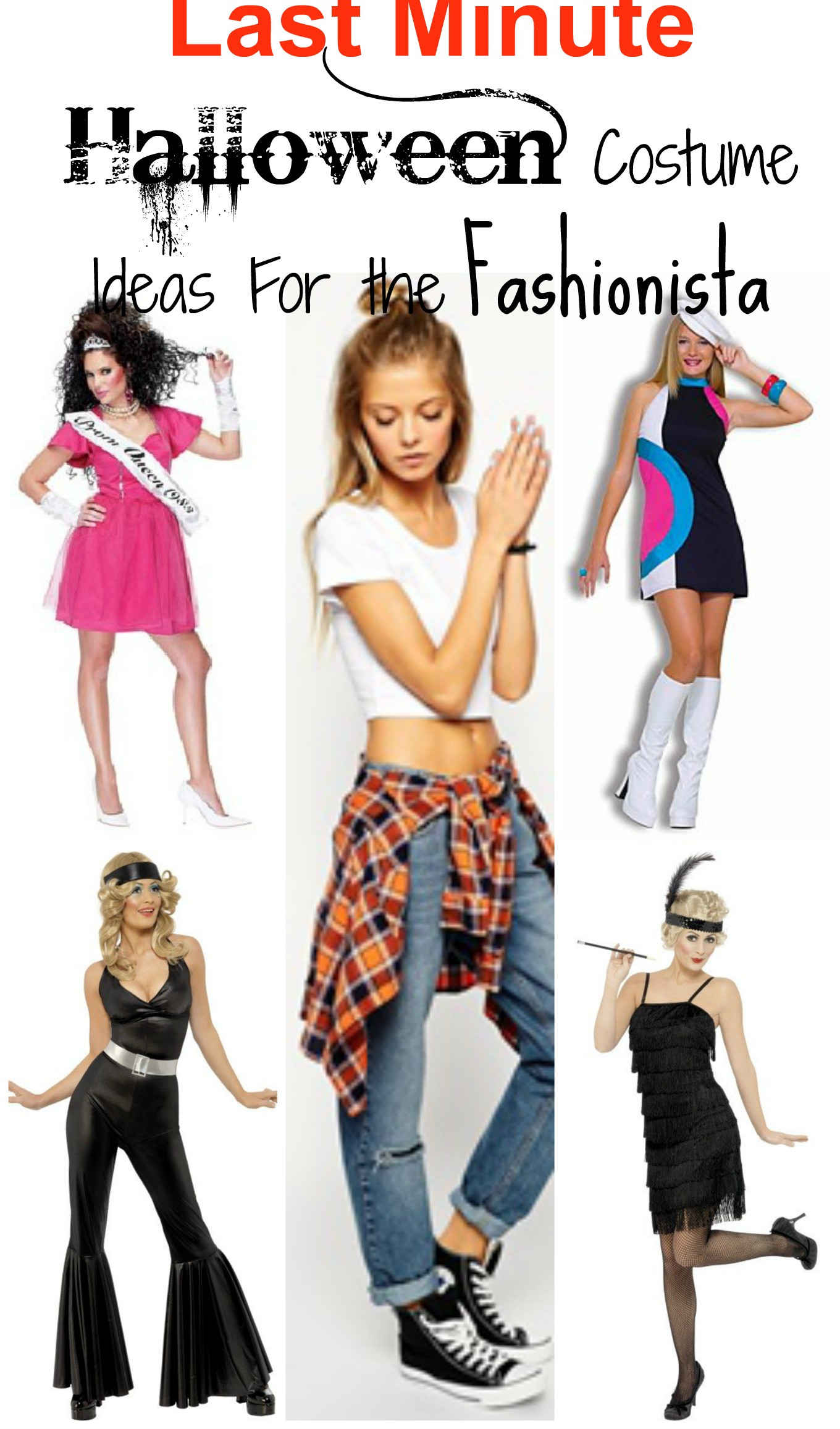 Last Minute DIY Costumes For Adults
 5 Last Minute Halloween Costume Ideas For The Fashionista