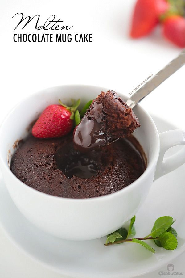 Lava Cake Recipe Microwave
 Molten Chocolate Mug Cake Recipe