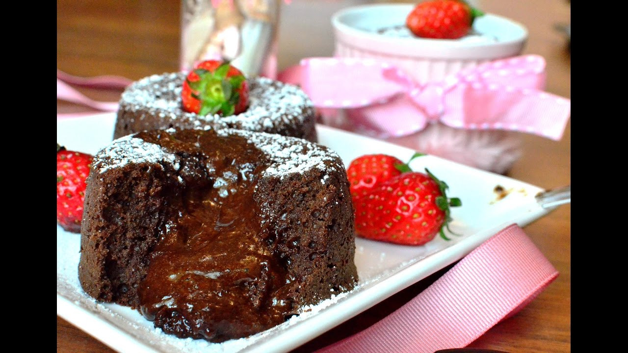 Lava Cake Recipe Microwave
 Easy Molten Dark Chocolate Lava Cake and Brownie