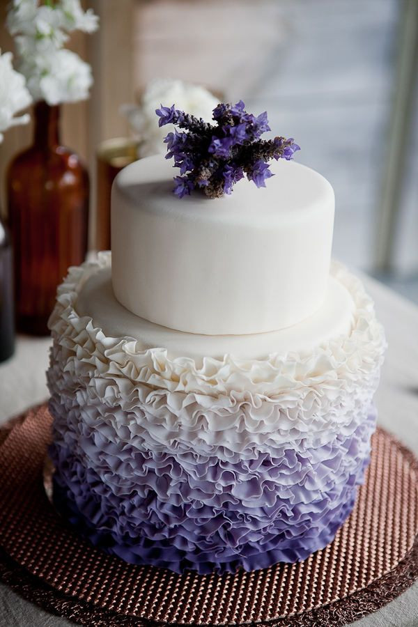 Lavender Wedding Cake
 Lavender wedding cakes Lemon lavender wedding cake