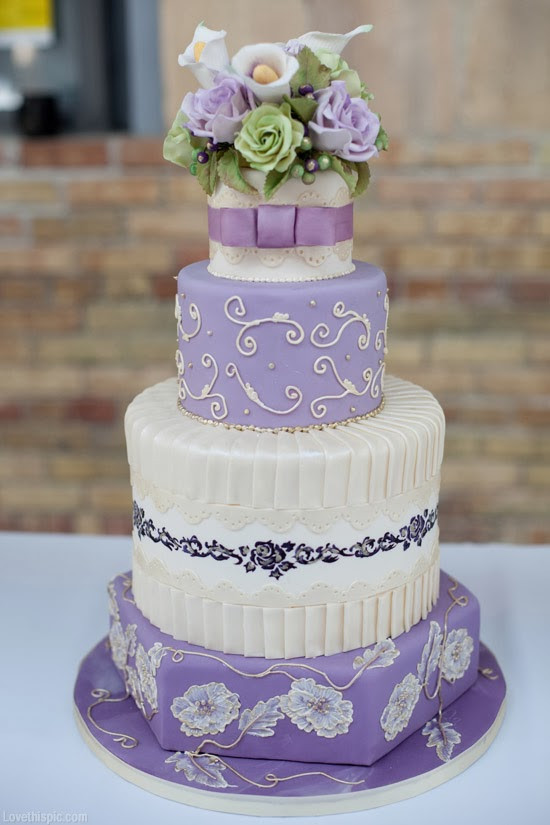 Lavender Wedding Cake
 Memorable Wedding Lavender Weddings A Refreshing