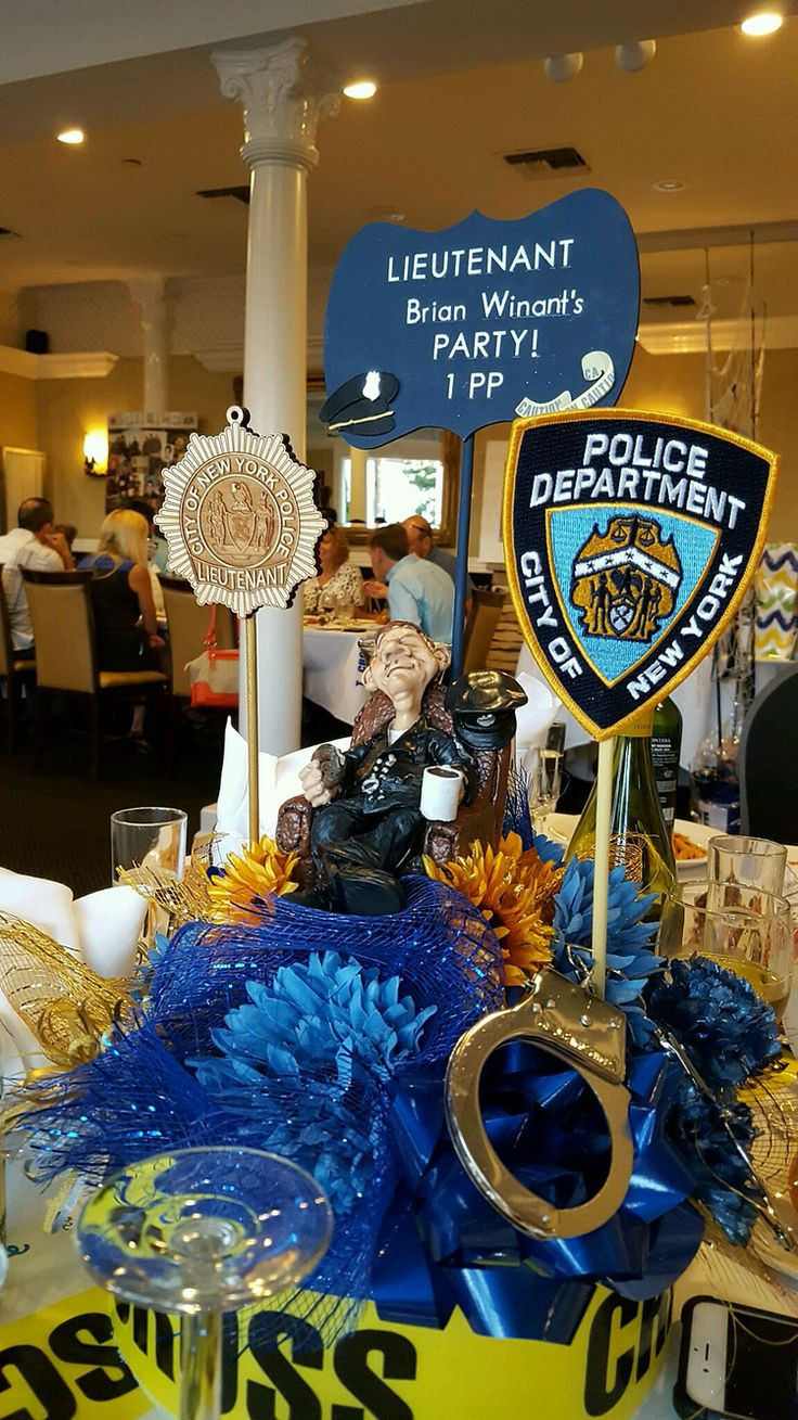 Law Enforcement Retirement Party Ideas
 13 best Police retirement party DIY images on Pinterest