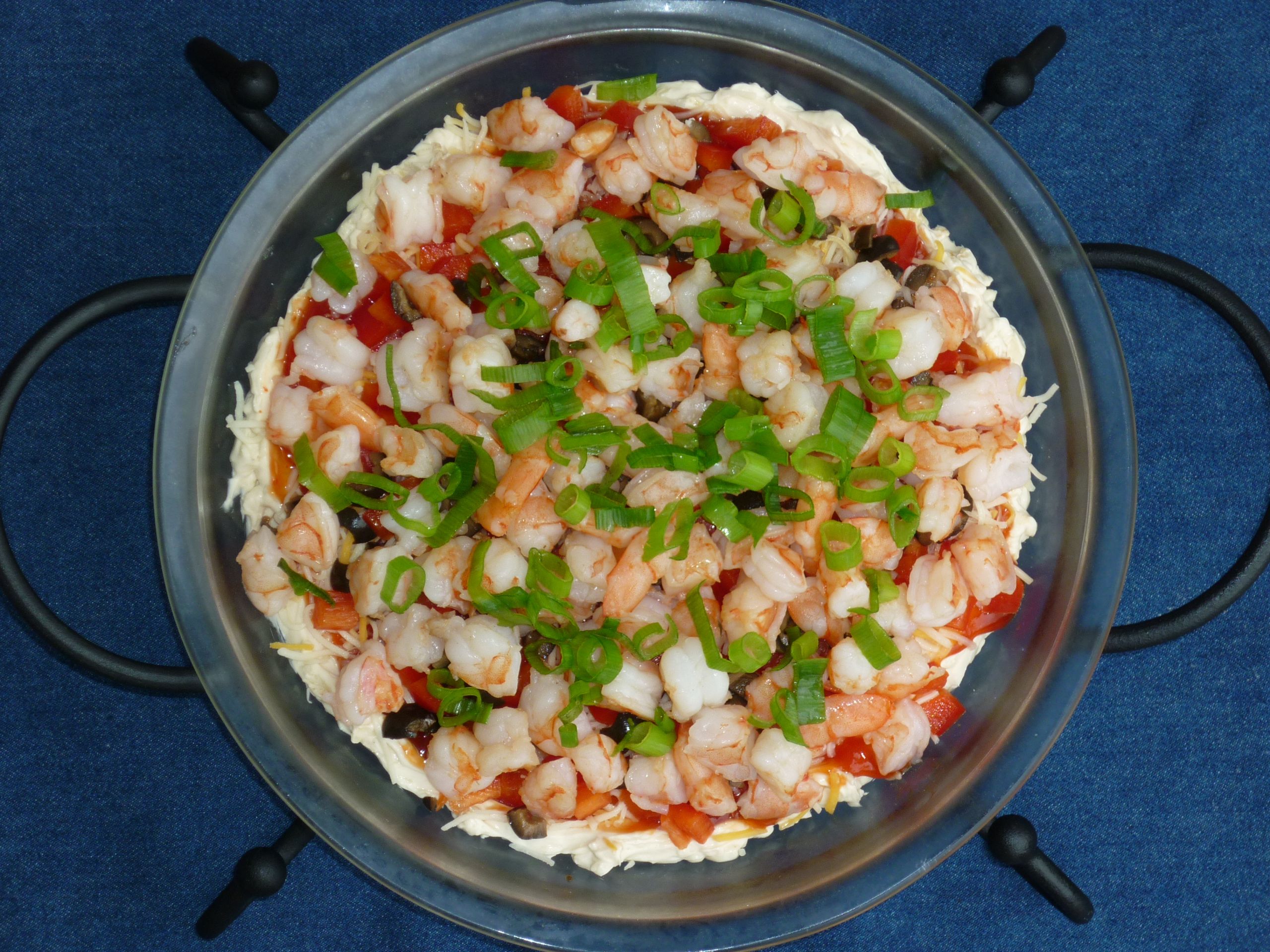 Layered Shrimp Dip With Cocktail Sauce
 Layered Shrimp Dip – The Junior League of Tampa Cookbook Blog