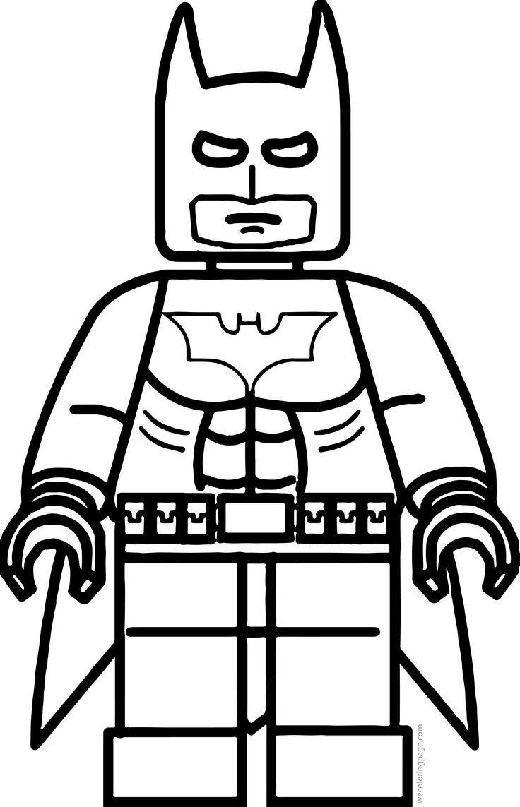 Lego Batman Printable Coloring Pages
 Lego Batman Coloring Page