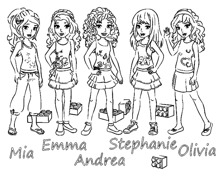 Lego Girls Coloring Pages
 lego friends Sarah s board