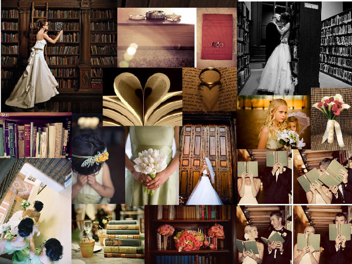 Library Themed Wedding
 library wedding theme to have and to hold