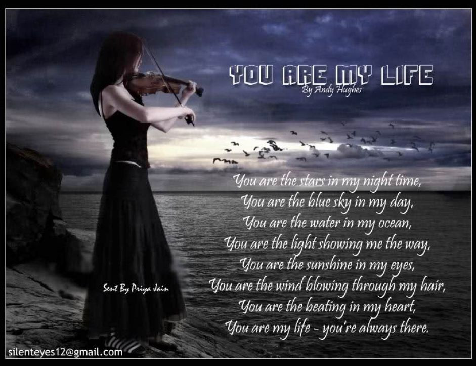 Life With You Quotes
 You Are My Life Quotes QuotesGram