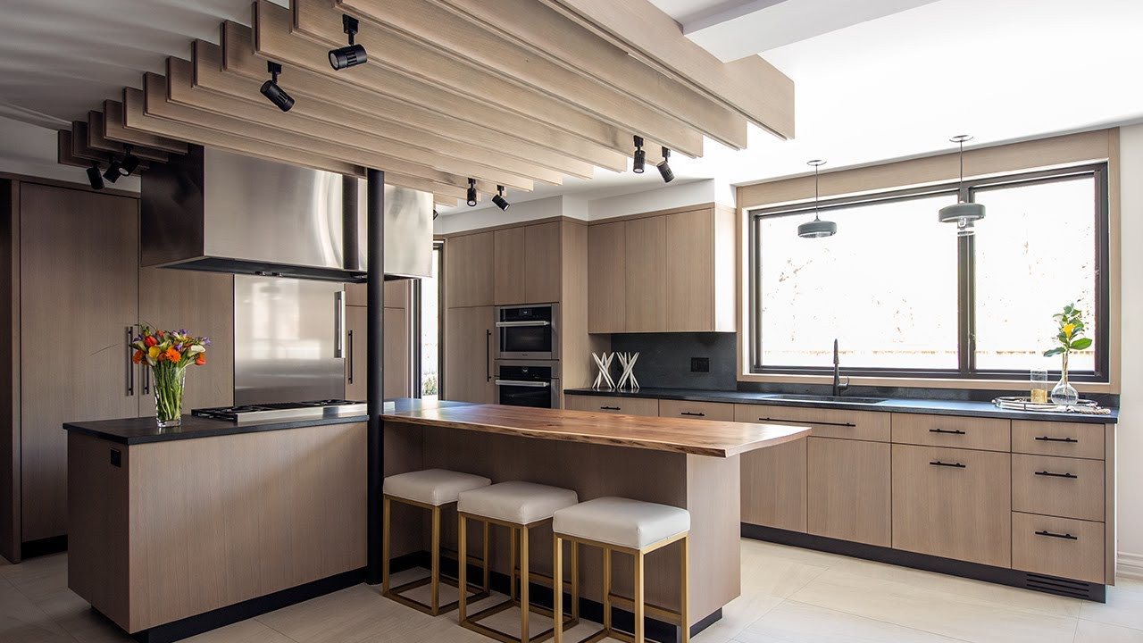 Light Wood Kitchen
 Interior Design — Modern Light Wood Kitchen Makeover