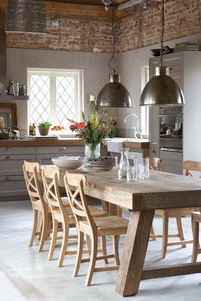 Lighting Over Kitchen Tables
 Pendant Lights over the Dining Table Norse White Design Blog