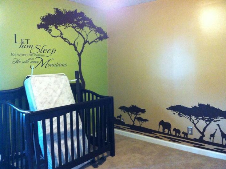 Lion King Baby Room Decor
 Beautiful Lion King African themed nursery kids room So
