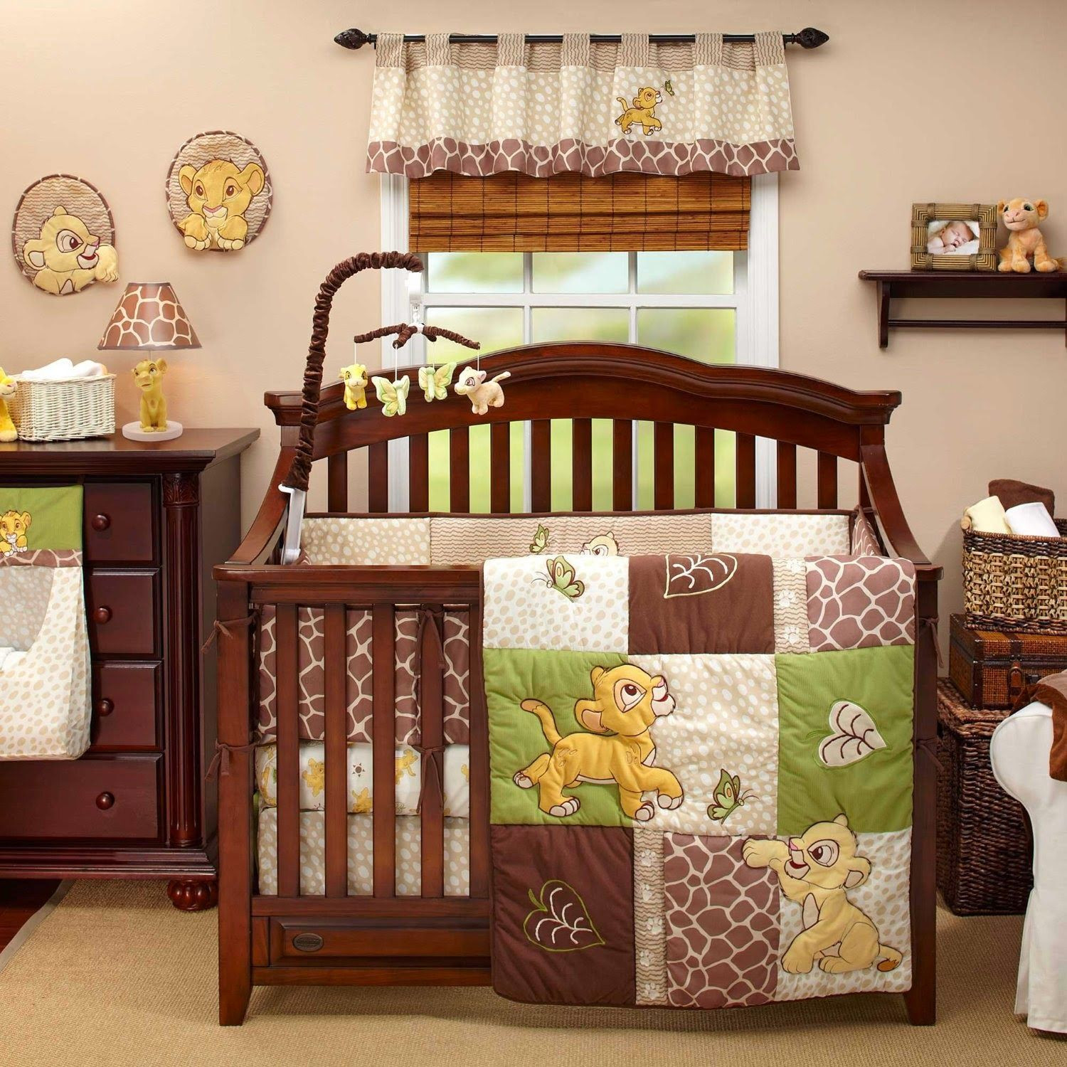 Lion King Baby Room Decor
 Lion King Baby Nursery Decor and Crib Sets