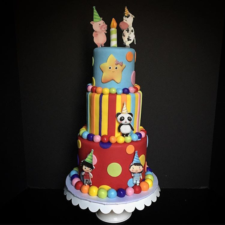 Little Baby Bum Party Theme
 Little baby bum "it s your birthday" song cake design