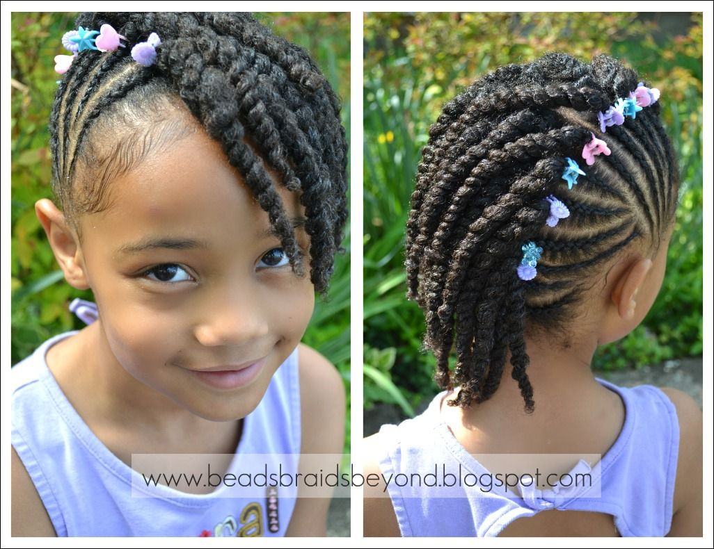 Little Girl Flat Twist Hairstyles
 Cornrow Styles for Little Girls