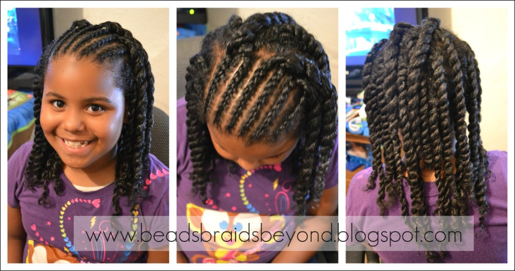 Little Girl Flat Twist Hairstyles
 Beads Braids and Beyond Natural Hair Styles for Little