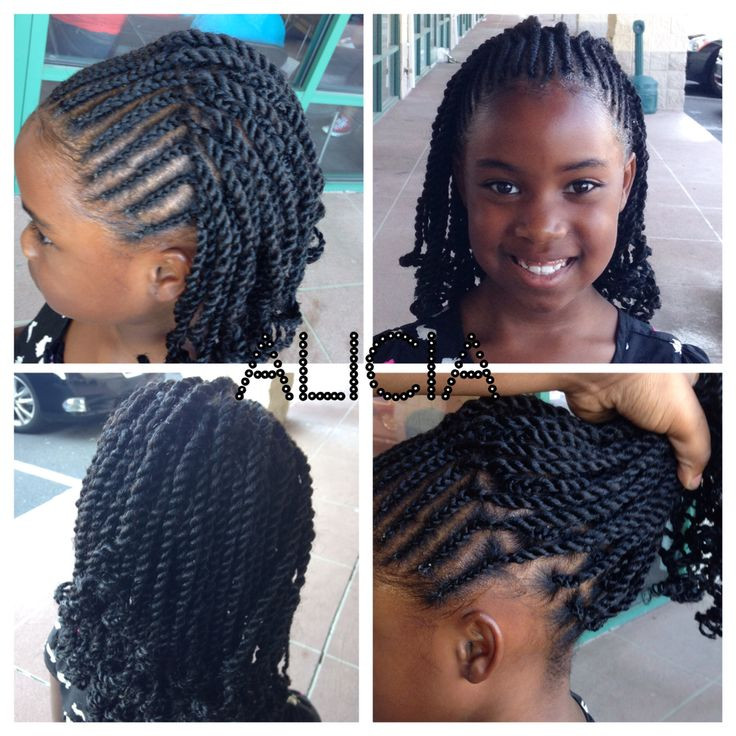 Little Girl Flat Twist Hairstyles
 1187 best images about Little Black Girls Hair on