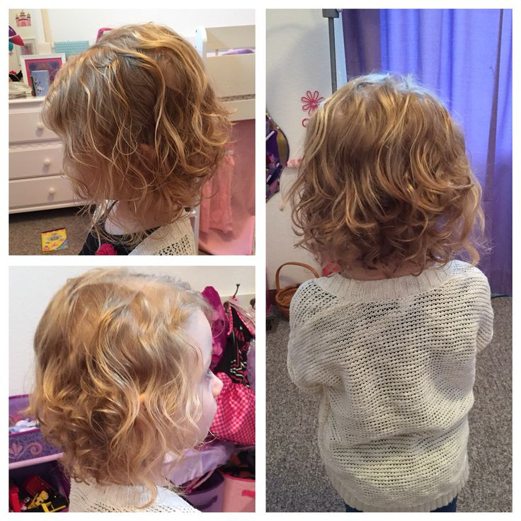 Little Girl Haircuts For Curly Hair
 Toddler girl curly hair Bob short haircut in 2019