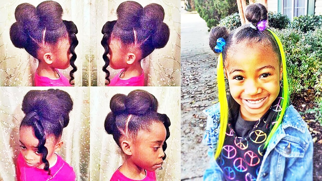 Little Girl Hairstyles African American
 American African Little Girls Hairstyles For Natural Hair