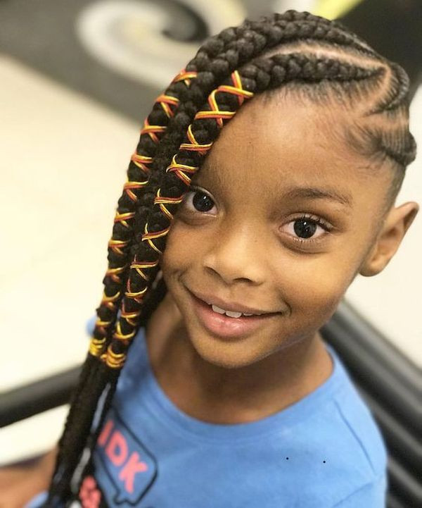 Little Girl Hairstyles African American
 Braids for Kids Black Girls Braided Hairstyle Ideas in