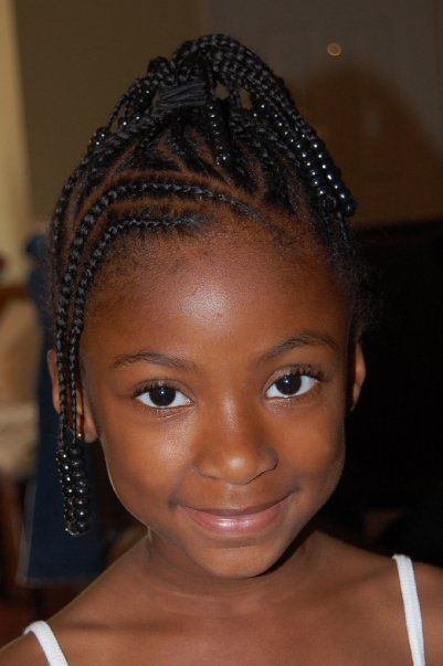 Little Girl Hairstyles African American Pictures
 10 Best images about Kids Braids hairsytles on Pinterest
