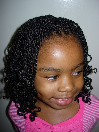 Little Girl Hairstyles African American Pictures
 kinky twists hairstyle African American little girls