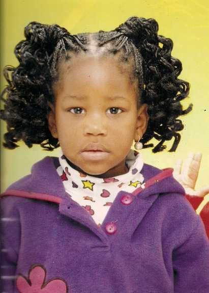 Little Girl Hairstyles African American Pictures
 curly ponytails hairstyle African American little girls