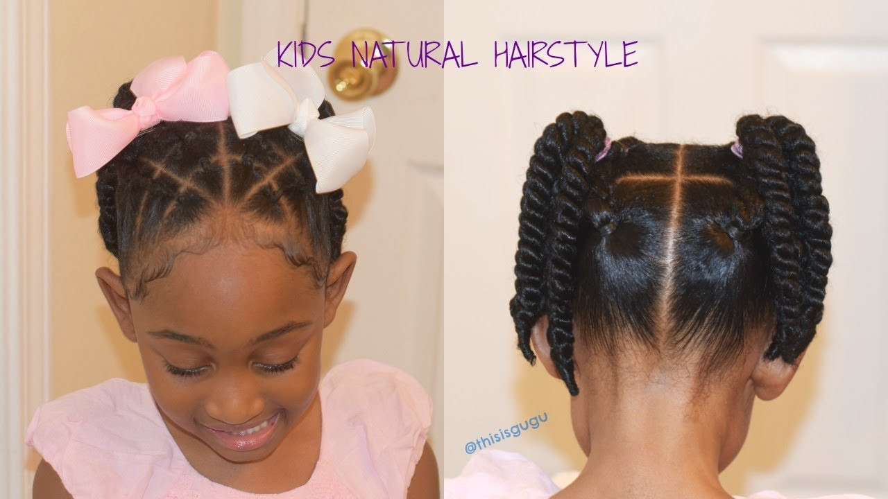 Little Girl Hairstyles Natural Hair
 KIDS LITTLE GIRLS EASY QUICK NATURAL HAIRSTYLES Back To