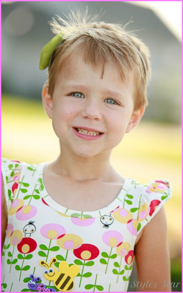Little Girl Hairstyles With Bangs
 Little girls short haircuts with bangs Star Styles