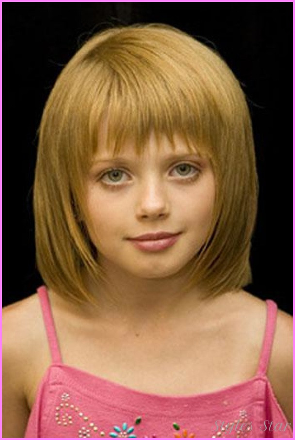 Little Girl Hairstyles With Bangs
 Cute little girl haircuts with bangs Star Styles