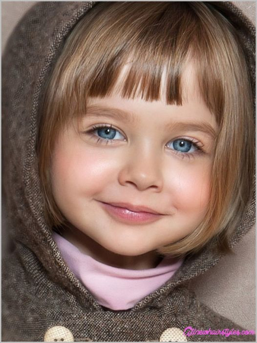 Little Girl Hairstyles With Bangs
 Little girl haircuts with side bangs AllNewHairStyles