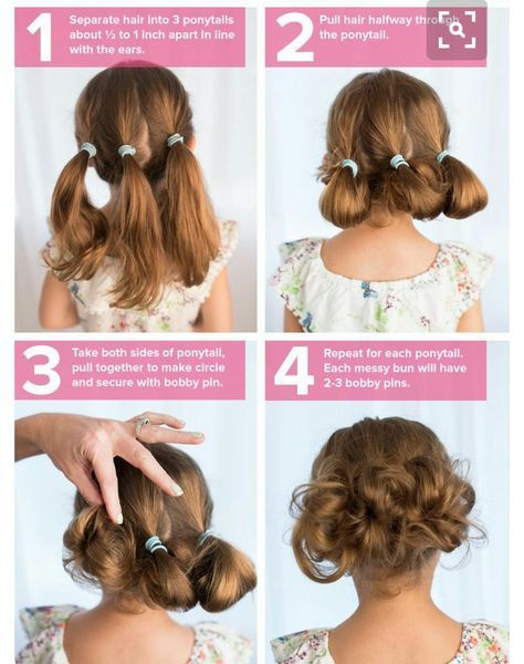 Little Girl Updo Hairstyles
 1359 best Colorful Hair images on Pinterest