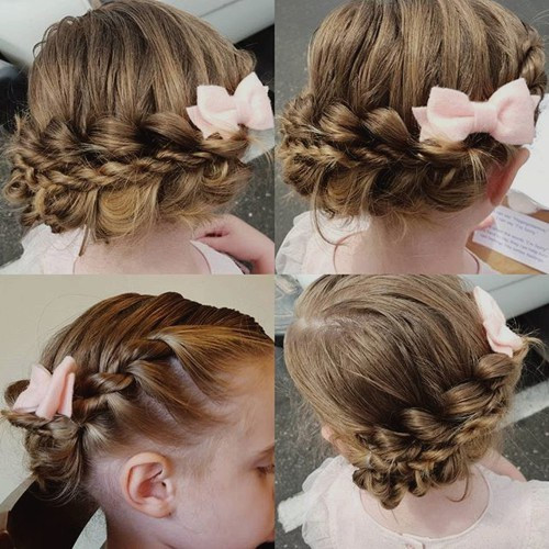 Little Girl Updo Hairstyles
 40 Cool Hairstyles for Little Girls on Any Occasion