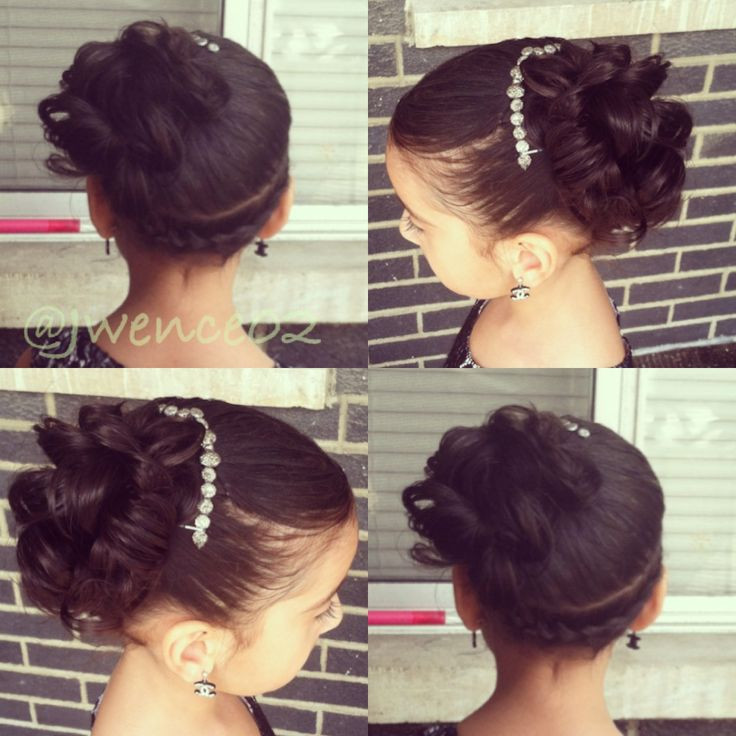Little Girl Updo Hairstyles
 41 Adorable Hairstyles for Little Girls Sensod