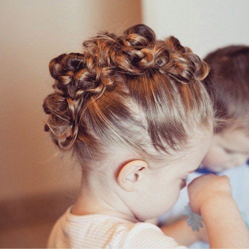 Little Girl Updo Hairstyles
 20 Adorable Toddler Girl Hairstyles