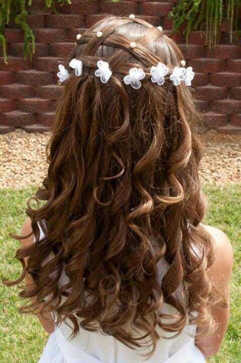 Little Girl Wedding Hairstyles
 My Dream Wedding on Pinterest