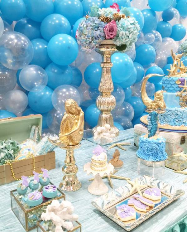 Little Mermaid Birthday Decorations
 Magical Little Mermaid Birthday Birthday Party Ideas