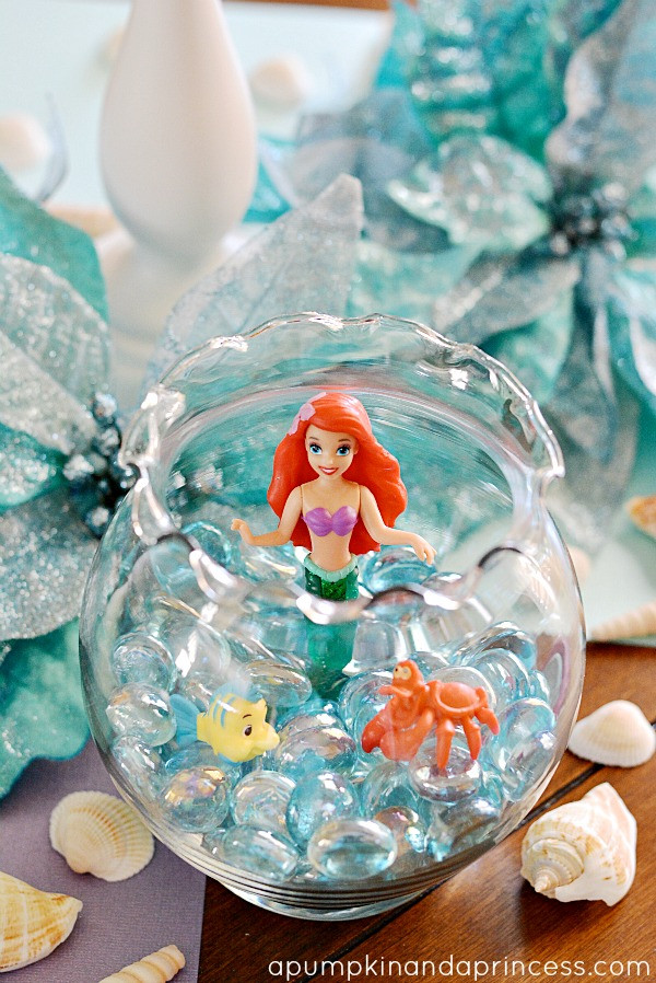 Little Mermaid Birthday Decorations
 The Little Mermaid Party A Pumpkin And A Princess