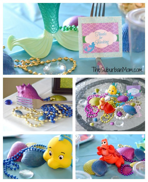 Little Mermaid Birthday Decorations
 The Little Mermaid Ariel Birthday Party Ideas Food
