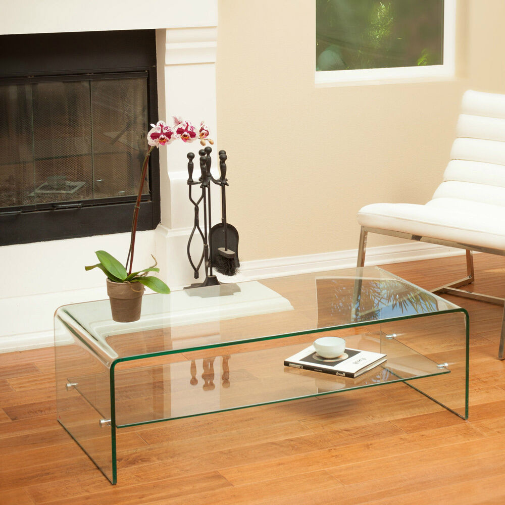 Living Room Coffee Tables
 Glass Coffee Table or Accent Solid Elegant Mid Century