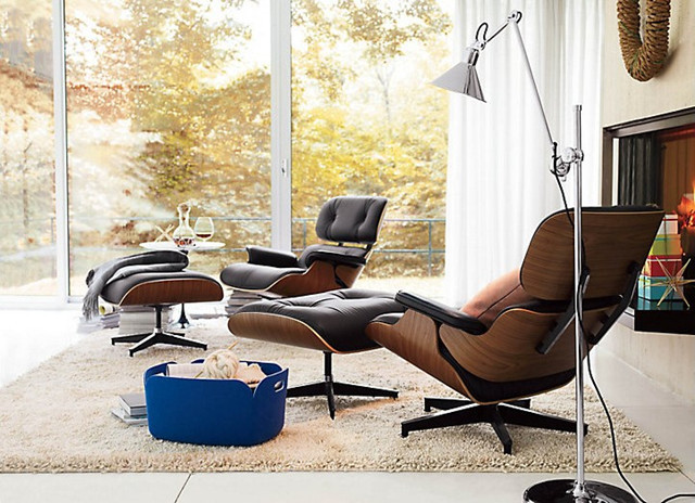 Living Room Lounge Chairs
 Eames Lounge Chair Modern Living Room Vancouver by